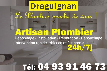 Plombier Draguignan et ses alentours – Devis gratuit