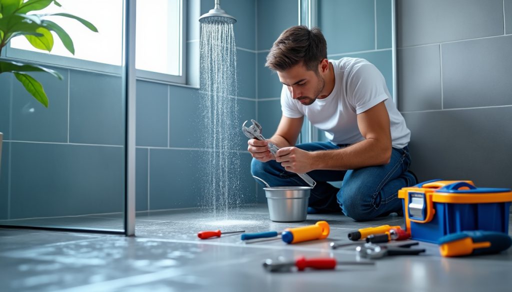 découvrez nos astuces et conseils pratiques pour réparer un pommeau de douche qui fuit. apprenez à identifier l'origine de la fuite et à réaliser les réparations nécessaires facilement, afin de profiter à nouveau d'une douche confortable sans gaspillage d'eau.
