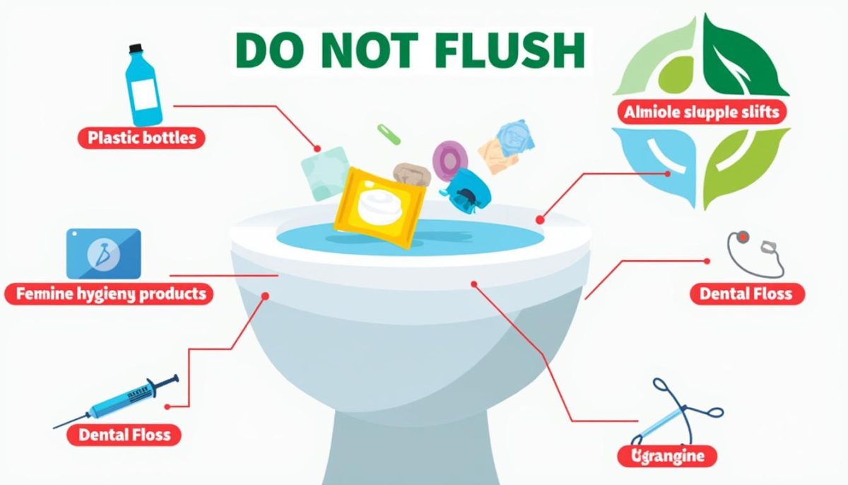 découvrez les 16 objets essentiels à ne jamais jeter dans vos toilettes pour éviter les problèmes de plomberie et préserver l'environnement. apprenez à protéger votre système d'évacuation et à favoriser un usage responsable de vos installations sanitaires.