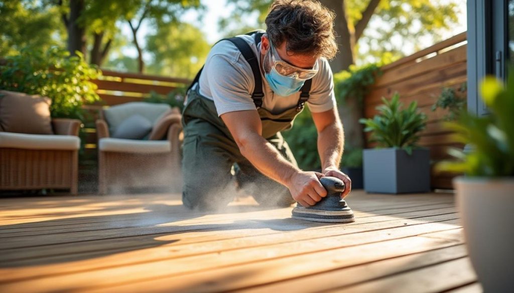 découvrez nos astuces et techniques pour poncer efficacement votre terrasse en bois. apprenez les étapes essentielles, les outils nécessaires et les conseils d'experts pour obtenir une finition lisse et durable. transformez votre espace extérieur en un véritable havre de paix !