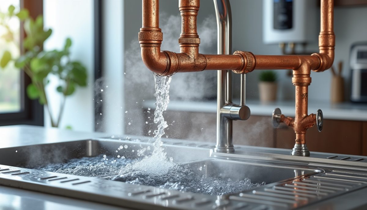 découvrez les risques liés à l'eau bouillante dans les canalisations et les précautions à prendre pour protéger votre plomberie et éviter des dégâts coûteux.