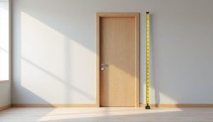 découvrez les dimensions standards des portes d'intérieur : largeur, hauteur, épaisseur, et conseils pour choisir la porte adaptée à votre logement.