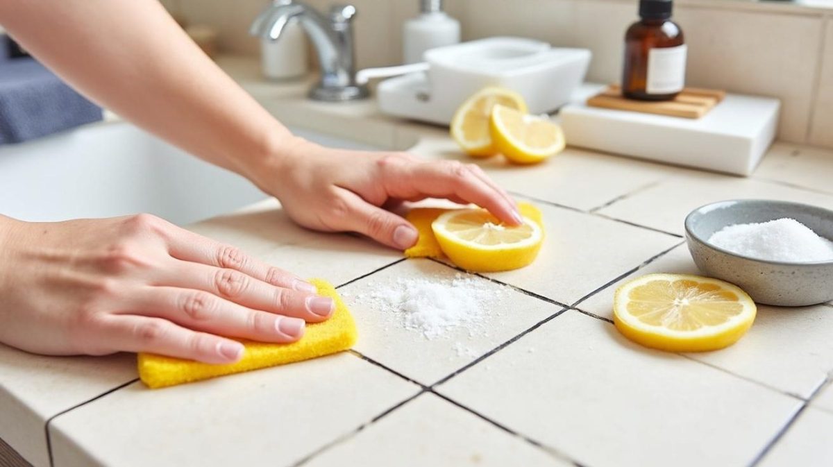 découvrez comment éliminer rapidement les moisissures des joints avec une astuce simple et naturelle à base de sel et de citron. essayez cette méthode efficace qui surprendra votre entourage !